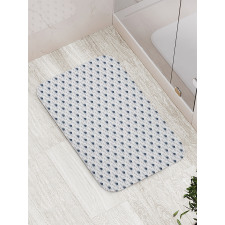 Waves Seagulls Sailboat Bath Mat