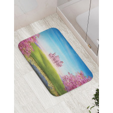 Fairy Castle Cheery Blooms Bath Mat