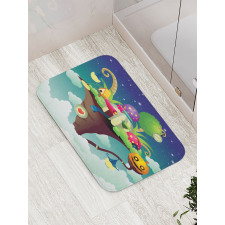 Magic Nest Tent Pumpkin Bath Mat