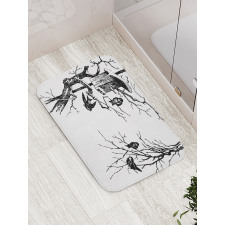 Nest of Sparrows Bath Mat