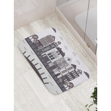 City Scenery Bath Mat