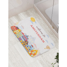 Welcoming Sunny Urban Bath Mat