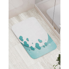 Hearts Valentines Bath Mat