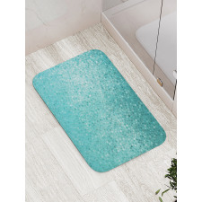 Polka Dot Pattern Bath Mat