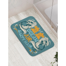 Mermaid Summer Sea Bath Mat