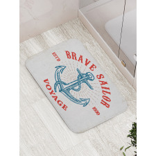 Voyage Anchor Art Bath Mat