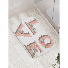 Big Love Lettering Bath Mat