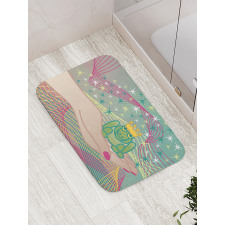 Fairytale Animal on Hand Bath Mat