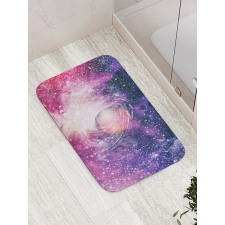 Vivid Galactic Art Bath Mat