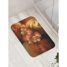 Fractal Spiral Bath Mat