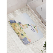 Homeless Metaphor Bath Mat