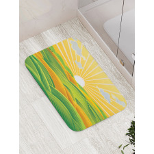 Fields Hills at Dawn Bath Mat