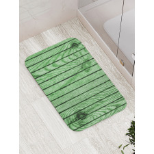 Cracked Pine Timber Surface Bath Mat