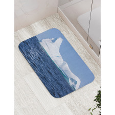 Oceanic Frigid Scenery Bath Mat