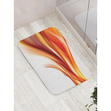 Blurred Smock Art Rays Bath Mat