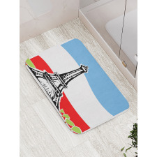 Famous French  Bath Mat