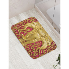 Thai Art Building Door Bath Mat