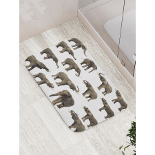 Elephants Tusk Ear Bath Mat