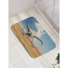 Diplodocus Dinasours Bath Mat