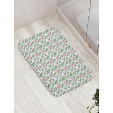 Cactus and Flowers Bath Mat