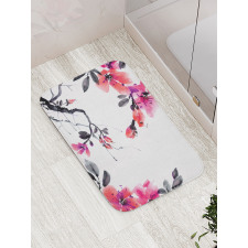 Spring Time Blooms Bath Mat