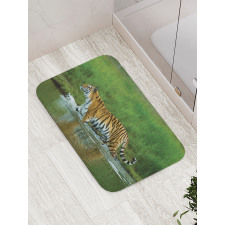 Siberian Tiger Panthera Bath Mat