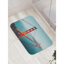 Panoramic Famous Bridge Bath Mat