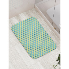 Exotic Wild Bird Pattern Bath Mat