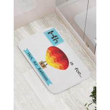 Education Alphabet Bath Mat