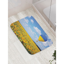 Sunflower Fields Bath Mat