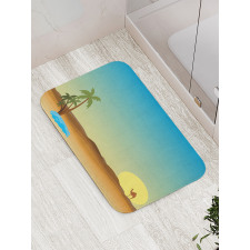 Sunny Weather in the Wild Bath Mat