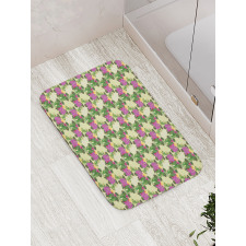 Orchid and Hibiscus Bath Mat