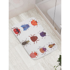 Various Creeping Species Bath Mat