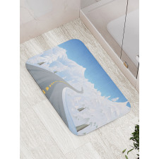 Road into the Mountains Bath Mat