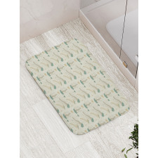 Creature with Tentacles Bath Mat