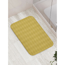 Silhouettes of Flying Birds Bath Mat