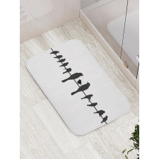 Big Little Avian Art Bath Mat