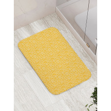 Summer Leaves Branches Bath Mat