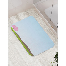 Floating Cherry Blossom Bath Mat