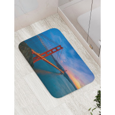 Golden Gate Bridge Scene Bath Mat