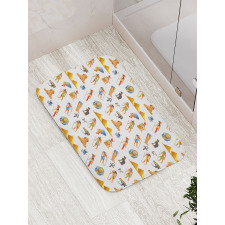 Egyptian Myth Bath Mat