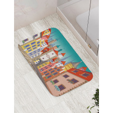 Historic European Houses Bath Mat