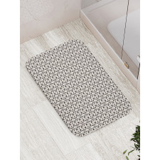 Continuing Hexagon Shapes Bath Mat