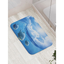 Fish Clouds and the Sun Bath Mat