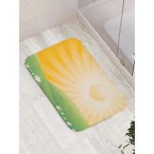 Sunbeam in Summer Bath Mat