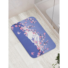 Cherry Blossoms Bath Mat