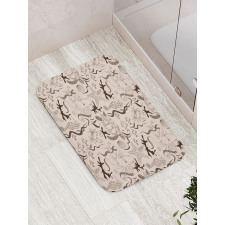 Octopus Crab Seahorse Bath Mat