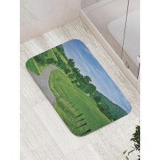 Idyllic Road Forest Bath Mat