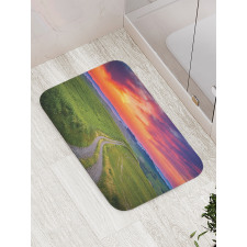 Tuscany Tangerine Sky Bath Mat