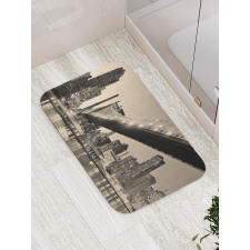 Vintage Queensboro Bridge Bath Mat